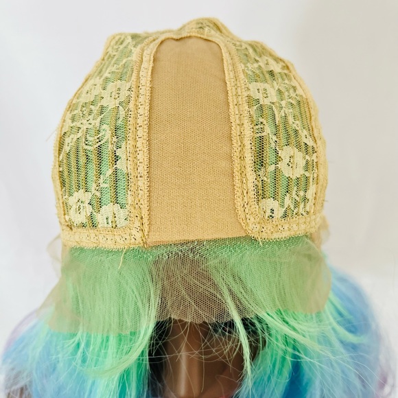 Unicorn Color 28” Premium Fiber Lace Front Wig for Easter/Events - Picture 2 of 11